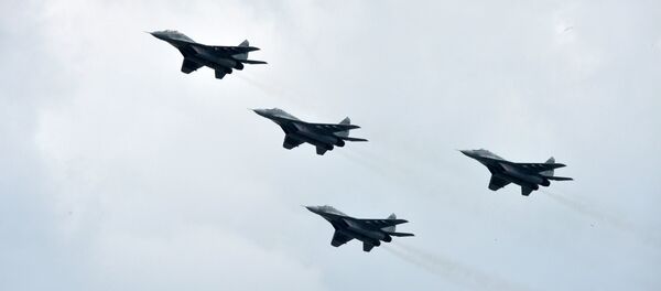 Основные боевые машины ВВС Беларуси - многоцелевой истребитель МиГ-29. - Sputnik Беларусь