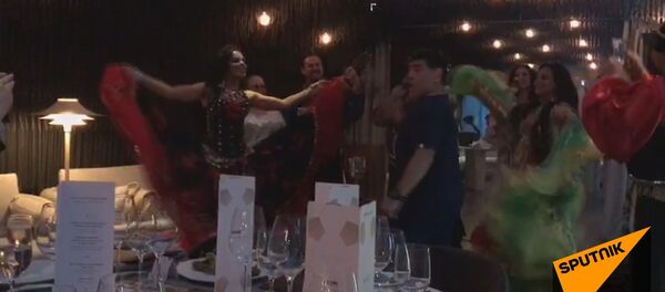 Московские гастроли Марадоны - Sputnik Беларусь