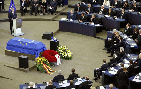 Церемония прощания с Гельмутом Колем - Sputnik Беларусь