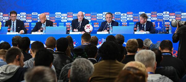 Футбол. Кубок конфедераций-2017. П/к, посвященная окончанию турнира - Sputnik Беларусь