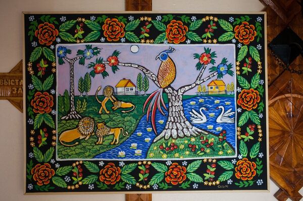 Знаходзілі сваё месца на маляванках і казачныя матывы - Sputnik Беларусь