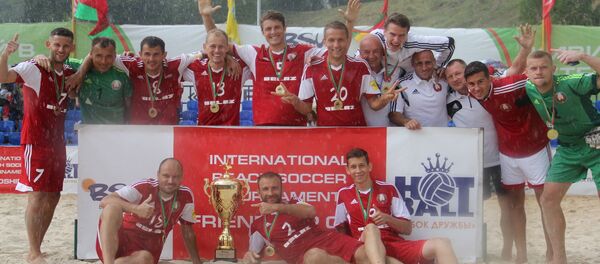 Сборная Беларуси по пляжному футболу - Sputnik Беларусь