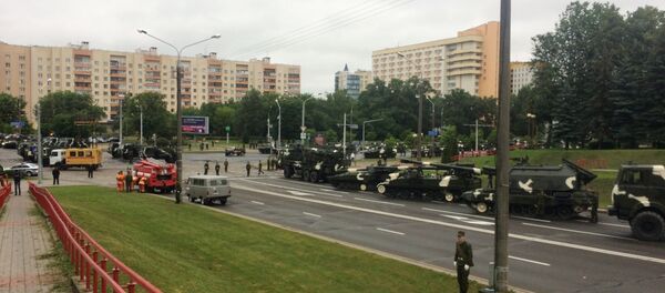 Подготовка к военному параду в Минске - Sputnik Беларусь