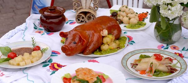 Прэзентацыя гастранамічнай акцыі на свяце ў Гомелі Прэзентацыя гастранамічнай акцыі на свяце ў Гомелі - Sputnik Беларусь