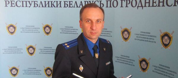 Официальный представитель УСК по Гродненской области Сергей Шершеневич - Sputnik Беларусь