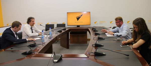 Встреча с представителем Управления Верховного комиссара ООН по делам беженцев в Республике Беларусь (УВКБ ООН) Жан-Ива Бушарди - Sputnik Беларусь