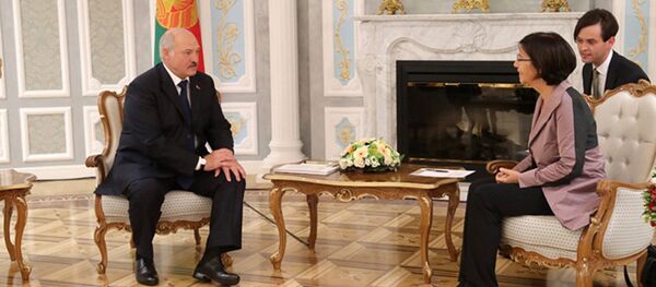 Встреча Александра Лукашенко с председателем ПА ОБСЕ Кристин Муттонен - Sputnik Беларусь