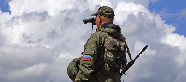 Военнослужащий Народной милиции ЛНР Военнослужащий Народной милиции ЛНР - Sputnik Беларусь