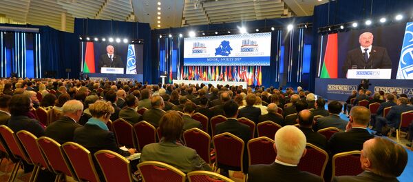 Выступление президента Беларуси Александра Лукашенко на сессии ПА ОБСЕ в Минске - Sputnik Беларусь