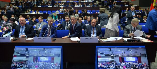 Второй день ПА ОБСЕ в Минске Второй день ПА ОБСЕ в Минске - Sputnik Беларусь