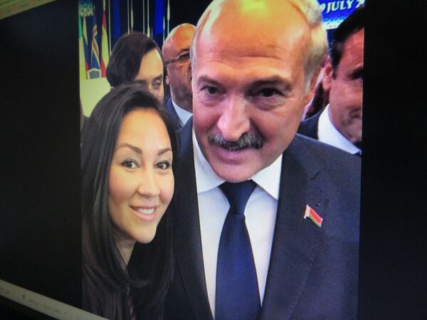 Селфи с президентом - Sputnik Беларусь