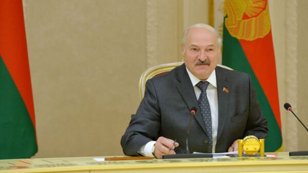 Александр Лукашенко на встрече с делегацией Конгресса США 6 июля 2017 года - Sputnik Беларусь