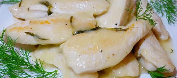 Курица в лимонном соусе Курица в лимонном соусе - Sputnik Беларусь