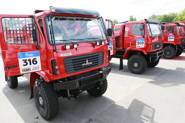 Белорусская команда МАЗ-СПОРТавто - Sputnik Беларусь