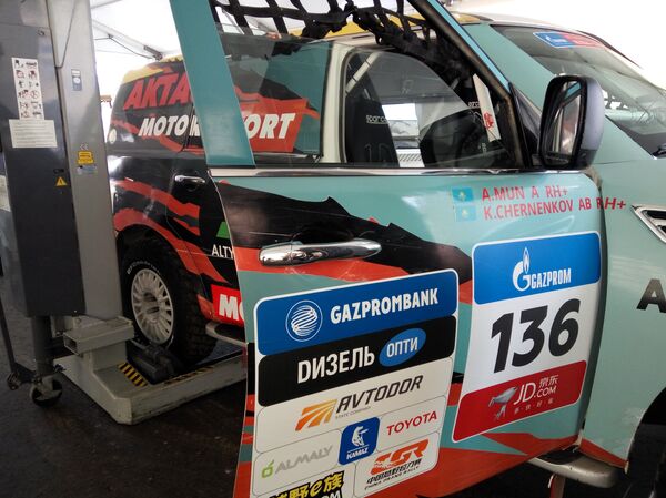 Автомобиль команды Aktau Motorsport  - Sputnik Беларусь