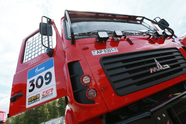 Автомобиль белорусской команды МАЗ-СПОРТавто - Sputnik Беларусь