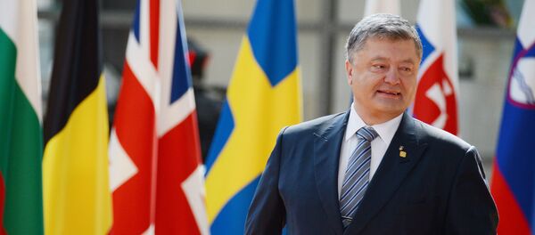 Президент Украины Петр Порошенко - Sputnik Беларусь
