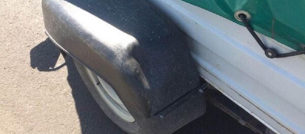 Прицеп, который ударил велосипедиста - Sputnik Беларусь