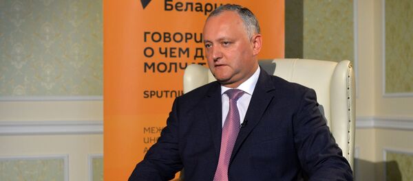 Президент Молдовы Игорь Додон - Sputnik Беларусь