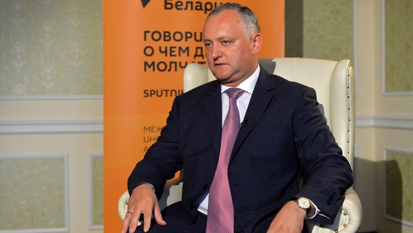 Президент Молдовы Игорь Додон - Sputnik Беларусь
