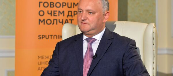 Президент Молдовы Игорь Додон - Sputnik Беларусь