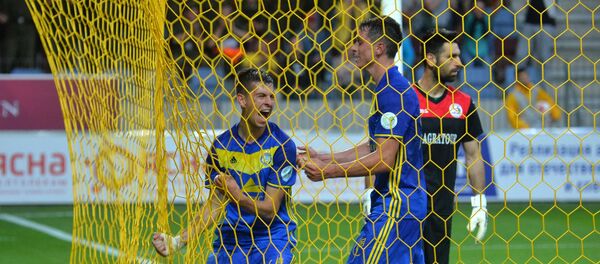 Мяч в воротах Алашкерта - Sputnik Беларусь