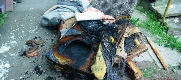 Сгоревший матрас - Sputnik Беларусь