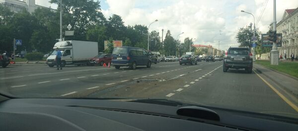 ДТП в центре Минска - Sputnik Беларусь