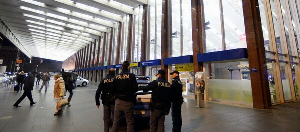 Римская станция метро Термини, где произошел инцидент - Sputnik Беларусь