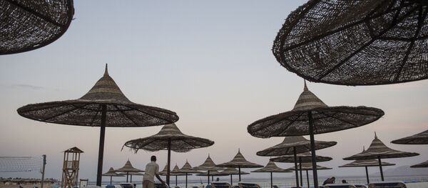 На территории одного из отелей в Египте - Sputnik Беларусь