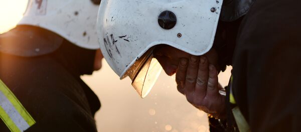 Сотрудники пожарной службы, архивное фото - Sputnik Беларусь