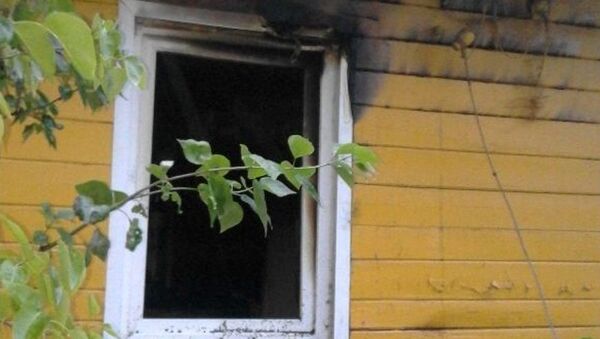 При пожаре в частном жилом доме в д. Старые Чемоданы Шкловского района погиб человек - Sputnik Беларусь