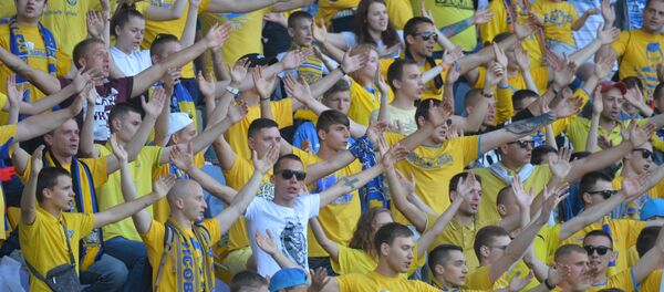 Болельщики борисовского БАТЭ - Sputnik Беларусь