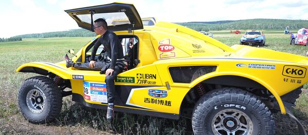 Китайский пилот команды GEELY BOYUE HANWEI SMG Team Хан Вэй - Sputnik Беларусь