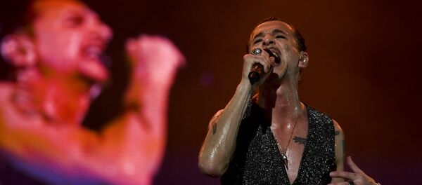 Солист британской рок-группы Depeche Mode Дэйв Гаан Солист британской рок-группы Depeche Mode Дэйв Гаан - Sputnik Беларусь