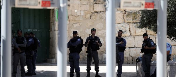 Полиция на Храмовой горе в Иерусалиме - Sputnik Беларусь