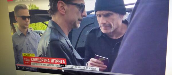 Культовые Depeche Mode прилетели в столицу Украины - Sputnik Беларусь