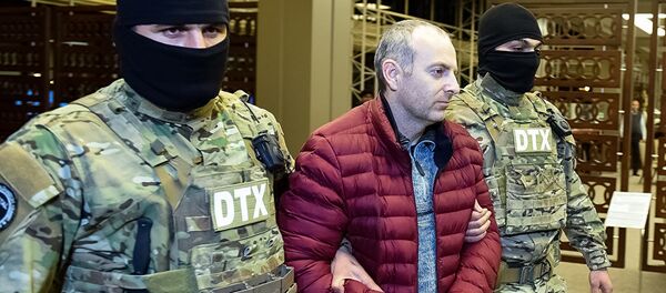 Задержанный в Минске по запросу Баку гражданин России и Беларуси Александр Лапшин - Sputnik Беларусь