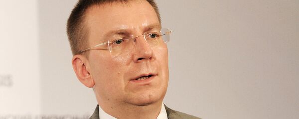 Министр иностранных дел Латвии Эдгарс Ринкевичс - Sputnik Беларусь