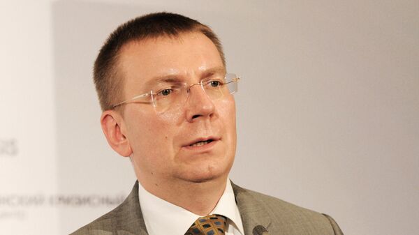 Министр иностранных дел Латвии Эдгарс Ринкевичс - Sputnik Беларусь