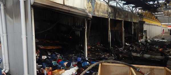 Пожар в Орше Пожар в Орше - Sputnik Беларусь