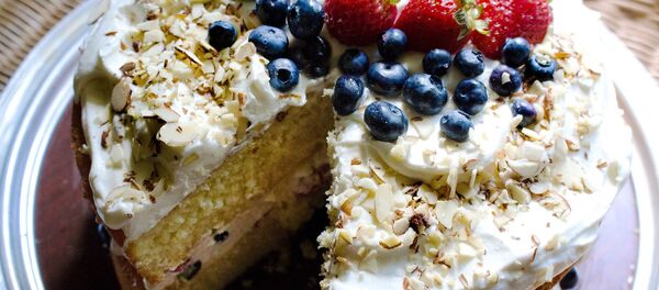 Торт з ягадамі Торт з ягадамі - Sputnik Беларусь