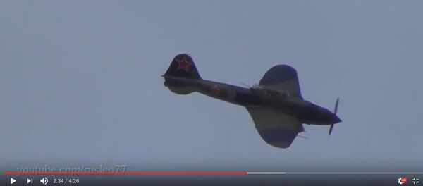 Сбитый в войну Ил-2 отреставрировали и подняли в небо на МАКС-2017 - Sputnik Беларусь