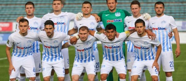 Футболисты Динамо-Минск - Sputnik Беларусь