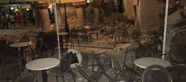 Последствия землетрясения на греческом острове Кос - Sputnik Беларусь