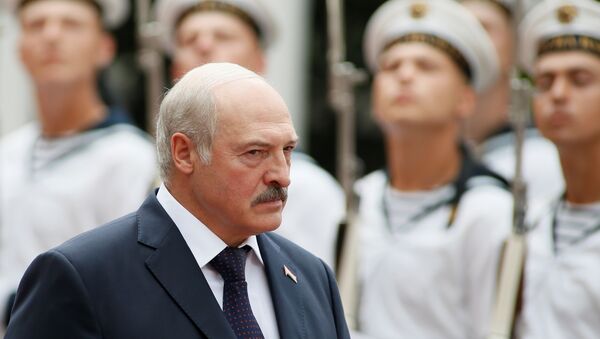 Александр Лукашенко по время официального визита в Киев - Sputnik Беларусь