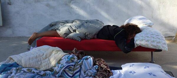 Спящие на улице в Бодруме - Sputnik Беларусь