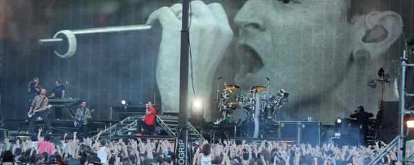 Американская рок-группа Linkin Park в Москве, архивное фото - Sputnik Беларусь