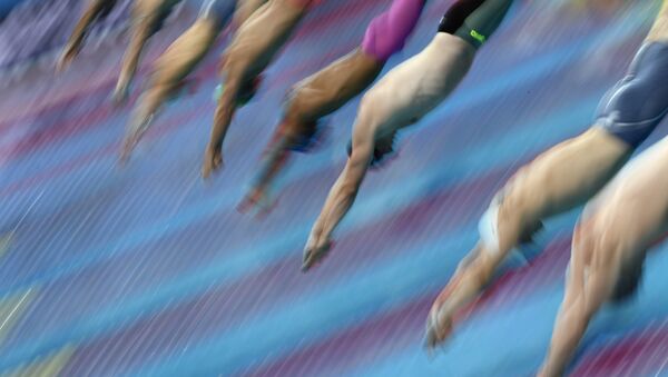 ЧМ по плаванию в Будапешете, мужчины на дистанции 50 метров баттерфляем - Sputnik Беларусь