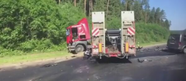 ДТП на витебской трассе ДТП на витебской трассе - Sputnik Беларусь